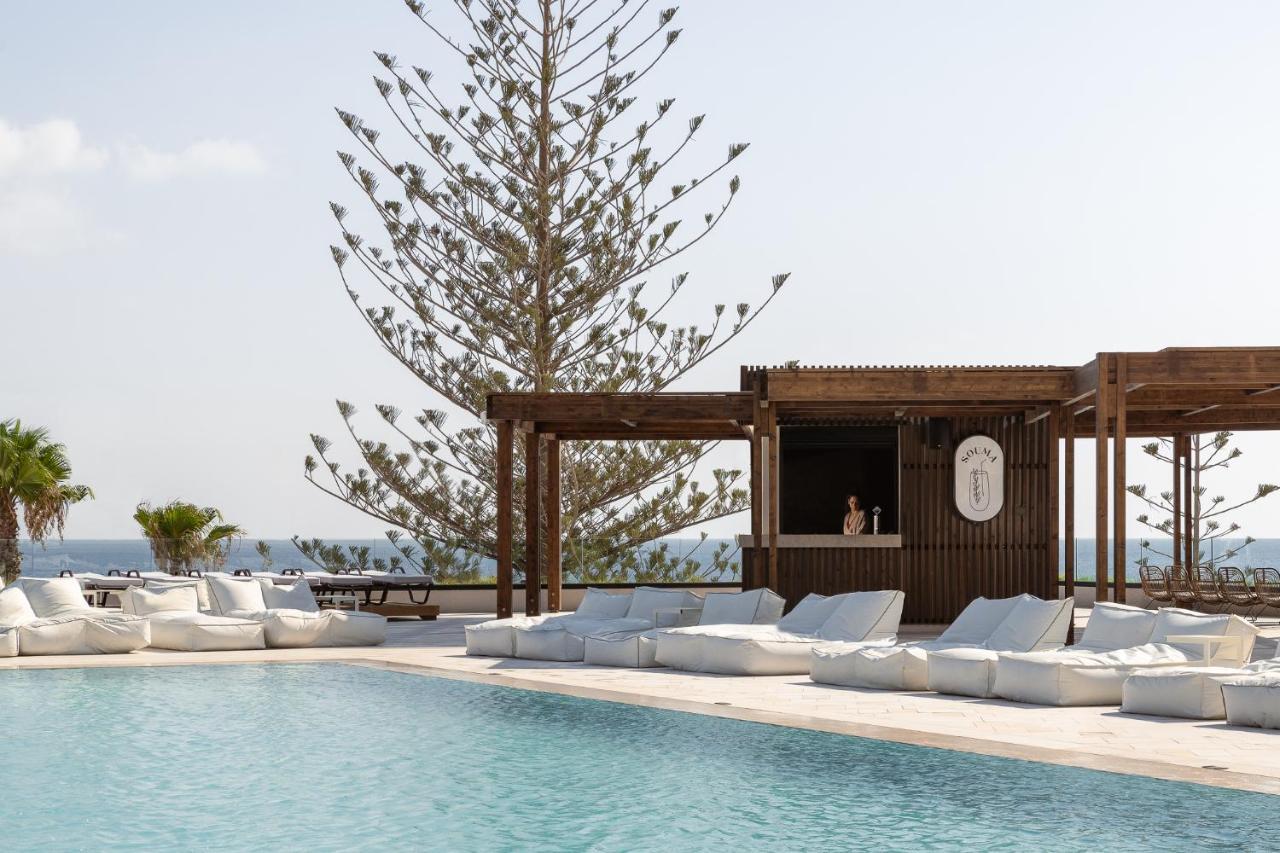 Helea Lifestyle Beach Resort Каллифея Экстерьер фото The bar at the Mykonos Villa
